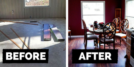remodeling before/after 